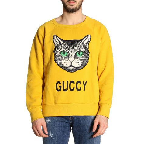 yellow gucci hoodie mens|Gucci sweater hoodie for men.